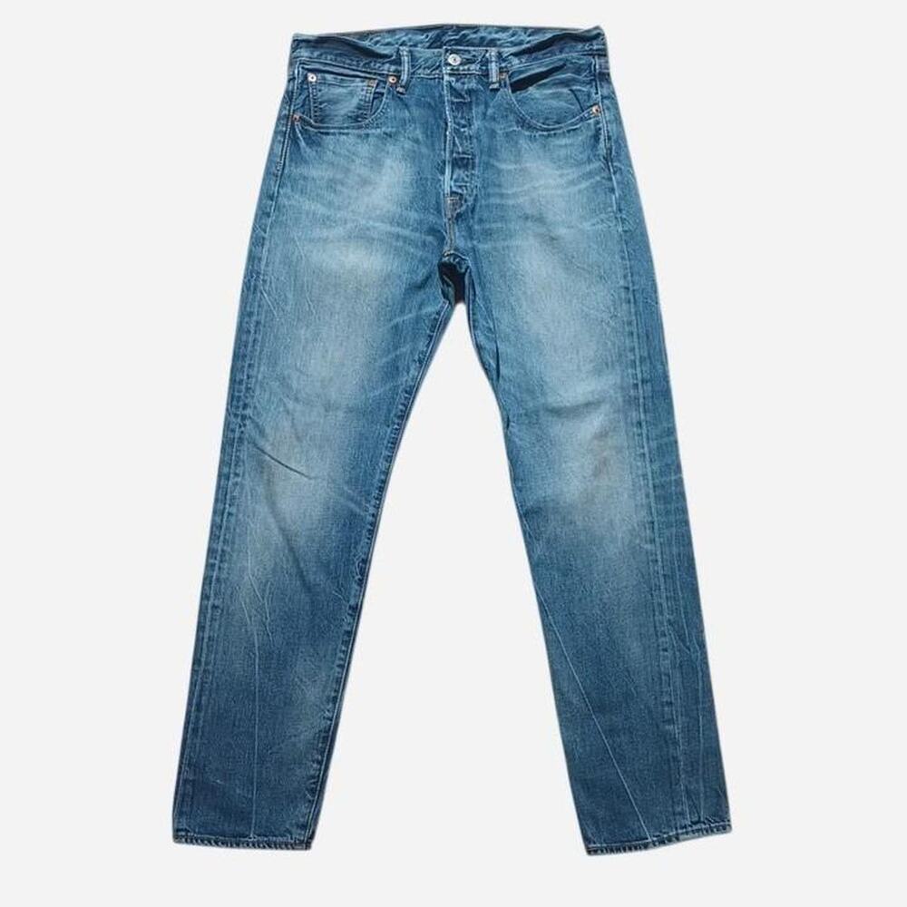 Levis 501 CT Button Fly Blue Denim Jeans Size 32x32